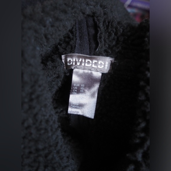 Asymmetrical Shearling winter coat teddy boucle penny lane coat - Picture 3 of 3